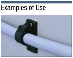 Clip de cable de nylon (montaje de un toque): imagen relacionada