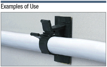 Clip de cable de nylon (sistema de ajuste de 4 pasos): imagen relacionada