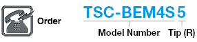 Molino de extremo de bola de carburo serie TSC, modelo corto: Imagen relacionada