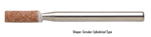 Grindstone with Shaft, WA Partículas abrasivas: imagen relacionada