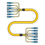 Fibra de conexión óptica multinúcleo (cable de conexión multinúcleo monomodo)