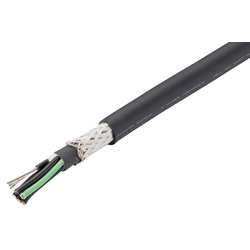 Cable de automatización flexible - 300 V, blindado, cubierta de PVC, serie PSE/UL/CE/CSA/CCC, D-LIST3ZSB D-LIST3ZSB-0.5-2-8