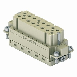 Conectores rectangulares - inserto, 250 V, 16 A, serie CDA/CDC