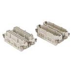 Conectores rectangulares - inserto, 500 V, 16 A, roscados, serie CNE/CSE/CCE