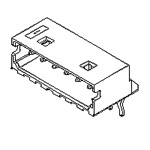 Oblea de ángulo de placa de circuito de paso de 2,00 mm MicroBlade<sup>TM</sup> (51005)