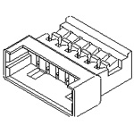 Carcasa de placa de circuito de paso de 1,25 mm PicoBlade<sup>TM</sup> (51047)