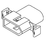 Caja de enchufe estándar de .093" (1396) 1396-P1
