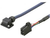 Arnés eléctrico Mitsubishi para la serie J4W/J3W, cable del codificador de freno