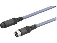 Juego de cables circulares - Conector de montaje DIN