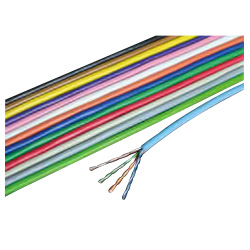 Cables LAN y de red: CAT5e, UTP NSEDT-0.5-4P-GY-300