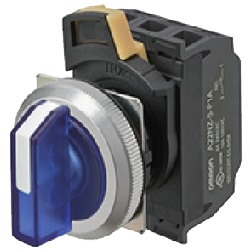 Interruptor selector de φ30 mm (tipo no iluminado) Serie A30NW
