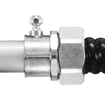 Acoplamiento combinado (K-Flex + tubo de alambre de acero grueso / acero delgado)