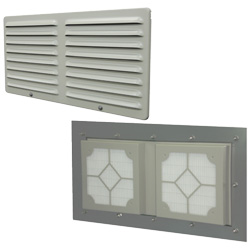 Partes exteriores del gabinete eléctrico: gabinete de ventilación, grado IP55, resistente a la sal, GTS-45W-ST