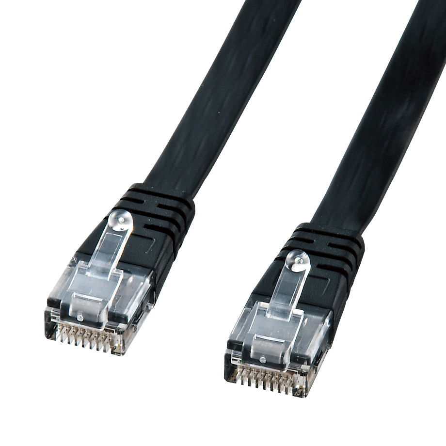 Cable LAN plano CAT5e UTP (cable trenzado)