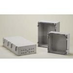 Cajas: caja de policarbonato, resistente al agua y al polvo, serie WPCM WPCM303013G