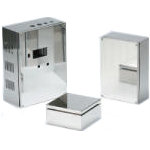Caja de acero inoxidable impermeable /a prueba de polvo (tornillo cerrado), serie SSB SSB304015