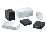 Gabinetes - caja de aluminio, disipadores de calor, serie HEN