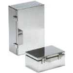 Caja de acero inoxidable a prueba de agua/polvo serie SSM, formato de apertura y cierre