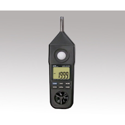 Instrumento de medición multi-ambiente Temperatura, humedad, iluminancia, velocidad del viento, ruido LM-8102