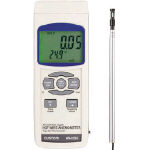 Anemómetro digital (velocidad / temperatura del viento)