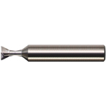 Cortador de cola de paloma de carburo, 2 flautas para junta tórica para aplicaciones de aluminio OAC2G-2