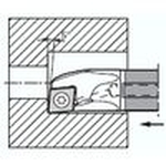 Barra antivibración de carburo tipo C/E-SCLC-A (diámetro interno / mecanizado de superficie posterior) E25T-SCLCL09-27A