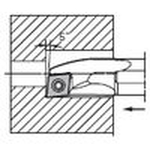 Barra de acero tipo S-SCLP-A (diámetro interno, mecanizado de la superficie del extremo interno) S12M-SCLPL08-14A