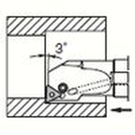 A: barra de doble orificio tipo PTUN11 (mecanizado de diámetro interno: con orificio de fluido de corte)