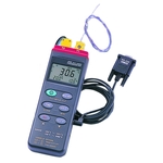 Termómetro digital - registrador de datos con medición de 2 canales, MT-306