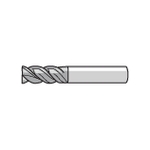 SPSEE4A Serie SP High Helix End Mill 4-Flauta OK Recubierto SPSEE4A100