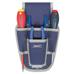 Bolsa de herramientas - azul, 3 compartimentos, CR-SMT2003
