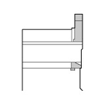 Inserto (para broca de corte de diámetro pequeño SEC tipo SCT), inserto no manual para soporte para zurdos