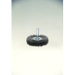 0.3 Cepillo de rueda de alambre de acero con eje