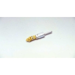 Cepillo cilíndrico con calafateo Tipo de amarre Eje de punta de alambre chapado en acero (alambre amarillento)