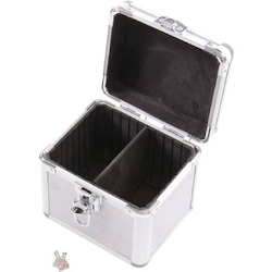 Caja de herramientas - maletín de aluminio con llave, resistente a los arañazos, TAC-19M