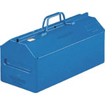 Caja de herramientas - tipo compartimentada, acero, azul, L-530-B