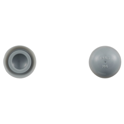 Accesorios - tapa gris para tornillos de cabeza troncocónica