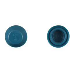 Accesorios: tapa azul para tornillos de cabeza hexagonal