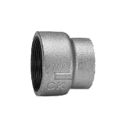 Conexiones CK - Conexión de tubería de hierro fundido maleable de tipo atornillable - Enchufe con diferentes diámetros RS-125X100-B