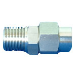 Conector: recto, accesorios de compresión, 316SS, serie M HS10-03M