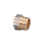 Conexión PQWK para conexión de soporte, bronce, buje PQWK-BBU-25X20A