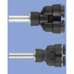 Junron One-Touch Fitting M Series (para tubería general) Reductor Union Y Plug