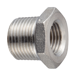 Conector tipo buje roscado de diferentes diámetros de acero inoxidable PB(3)-50A