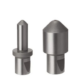 Clavijas de ubicación para plantillas y accesorios: montaje con tornillo de fijación, muescas, forma de punta seleccionable
