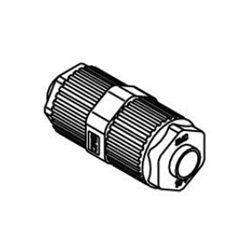 Conexiones de fluoropolímero de tamaño en pulgadas Union LQ1U / Hyper Fittings