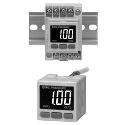 Controlador de sensor de presión digital con pantalla a 2 colores Serie PSE300