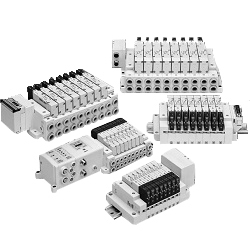 Válvula solenoide de 5 puertos, piezas opcionales de la serie SV1000/2000/3000/4000