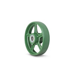 Ruedas para ruedas dúctiles, ruedas de hierro fundido de tipo estándar (con rodamientos) FA/FB 100FB