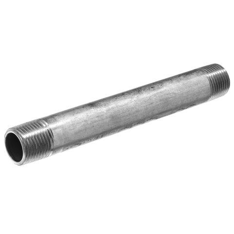 Niples para tuberías: niples para tuberías cédula 40 (ambos extremos roscados), NPT macho, aluminio