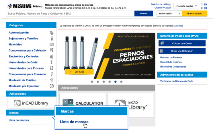 Encuentra productos por marca